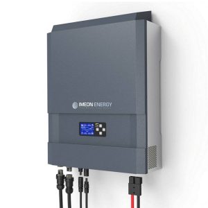Inversor Hibrido (on grid con backup) trifasico todo en uno 9kW AC constantes 12 kW AC por 3 segundos – Hasta 12kWp – 2MPPT – Wifi – Funcionamiento On Grid y Off Grid – Con medidor de energía trifasico incluido (bloqueo de inyección posible)