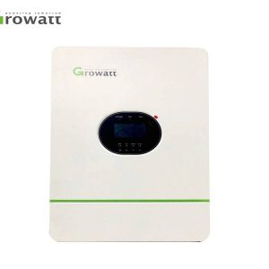 Inversor Growatt FV Off Grid con 1 regulador MPPT 5000VA (5000W) con amplio rango de voltaje de entrada ( hasta 450VDC) 2 Años Garantía con opción de colocar hasta 6 en paralelo y posibilidad de armar red trifasica