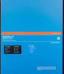 Inversor/cargador MultiPlus-II 48/8000/110-100/100 230V. Paralelizable hasta 6 equipos. 2 salidas AC. Garantía 5 años. Permite inyectar a Red.