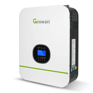 Inversor Growatt FV Off Grid con 1 regulador MPPT 5000VA (5000W) 2 Años Garantía con opción de colocar hasta 6 en paralelo y posibilidad de armar red trifasica