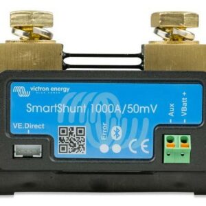 Monitor de baterías sin pantalla Smartshunt 1000A/50mV. Bluetooth integrado.