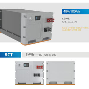 Batería de Ferrofosfato de Litio (LiFePo4) 48V100Ah