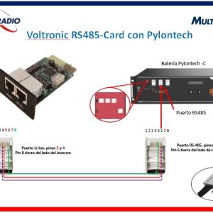 Tarjeta BMS para Infini (para comunicar con baterias Pylontech