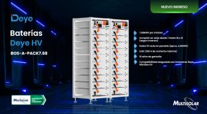 Lee más sobre el artículo Nuevo ingreso de baterías Deye HV BOS-A-PACK7.68