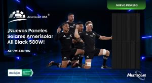 Lee más sobre el artículo Paneles solares Amerisolar All Black 580W: potencia y eficiencia para proyectos fotovoltaicos
