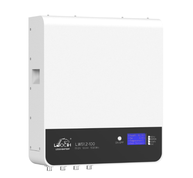 Batería Litio LiFePo4 LEOCH para montar en Pared - 51,2V