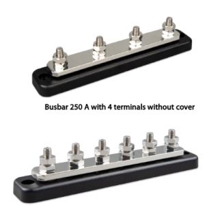 Busbar 250A 4P +cover