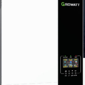 Inversor Growatt FV Off Grid 48V/220 con 1 regulador MPPT 5000VA (5000W) con amplio rango de voltaje de entrada (hasta 500VDC)
