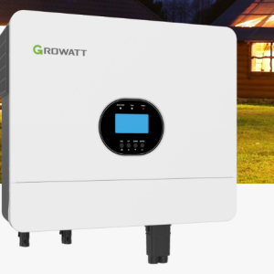 Inversor Growatt FV Off Grid 48V/220 con 2 reguladores  MPPT 6000VA (6000W)