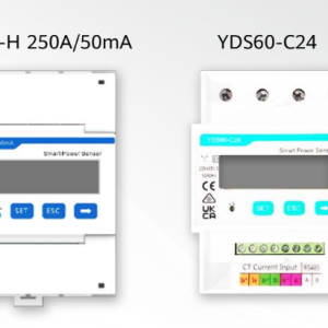 Medidor de Energía Trifasico con CT de 250A (por fase) para limitar inyección de inversores Huawei